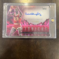 Topps Midnight Calvin Murphy Autograph