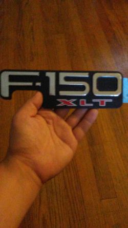1 new F-150 badge Factory