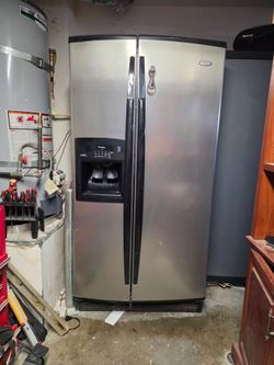 Whirlpool Side-by-Side Stainless Steel Refrigerator
