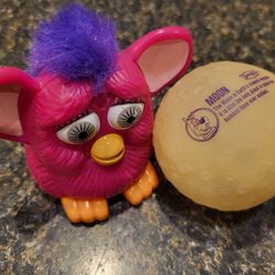 Ferby toy and Moon ball