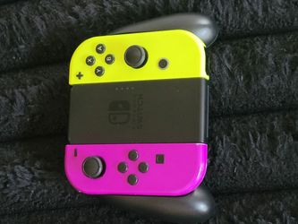 Lime Green & Purple -Joy Con - Switch (Controller)