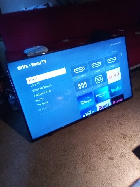 ** ONN 55" SMART ROKU TV** $175