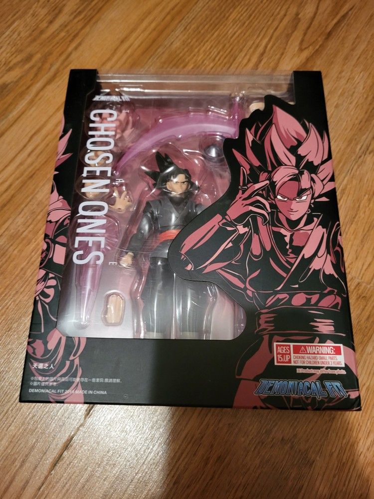 DBZ Dragon Ball Z Super SH Figuarts DF Demoniacal Fit The Chosen Ones Goku Black Figure New