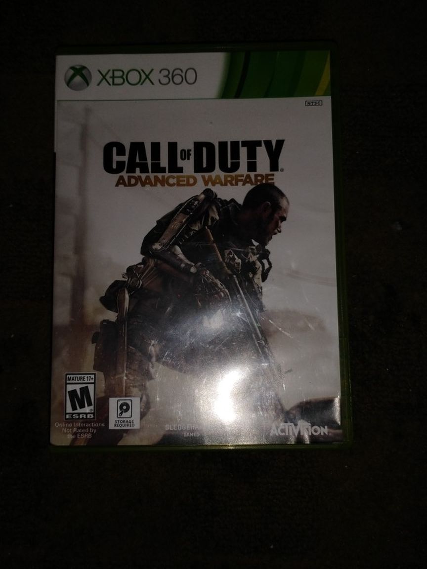 Call Of Duty Advanced Warfare Xbox 360