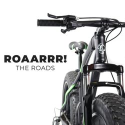 eBikeling ASLAN 26-Inch FAT-Tire Mountain 1200W eBike Electric Bicycle