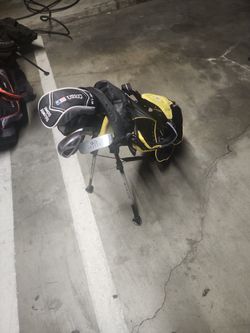 US Kids Golf Cubs Set With Bag