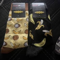 Brand New Banana Socks! 