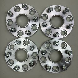5x114.3 (5x4.5) Wheel Spacers 15mm Thick 12x1.5 Studs 60.1mm Hub Bore Toyota Lexus Set of 4