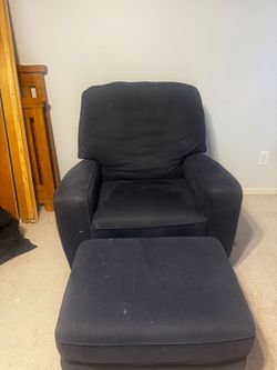 Armchair with Ottoman