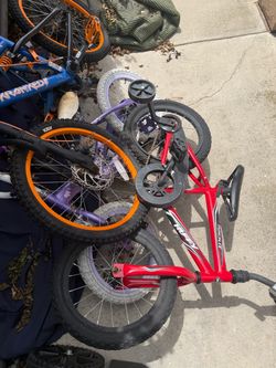 Free scrap metal bikes