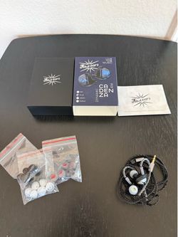 Kiwi Ears Cadenza 10mm Beryllium Dynamic Driver IEM Earphones Earbuds blue