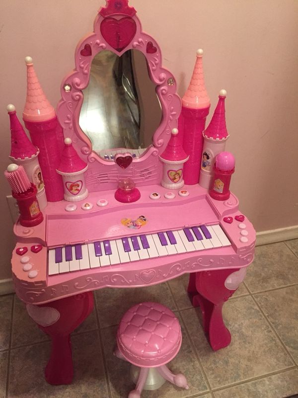 Disney Princess Piano Vanity Ideas Disney Princess Keyboard Vanity Toys In Newington Ct