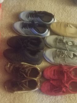 6 pares de zapatis 2 marca puma