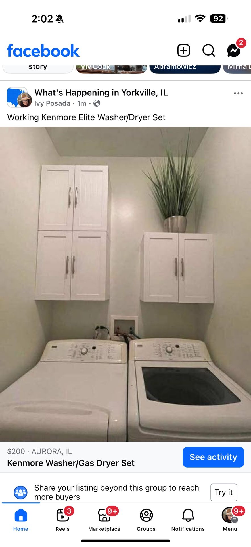 Kenmore Elite Washer/Dryer