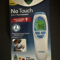 Vicks 3 in 1 No Touch Thermometer