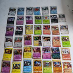 41 Holographic Pokémon Cards. Must Pick Up Northeast Philly Tacony. $4 For Everything