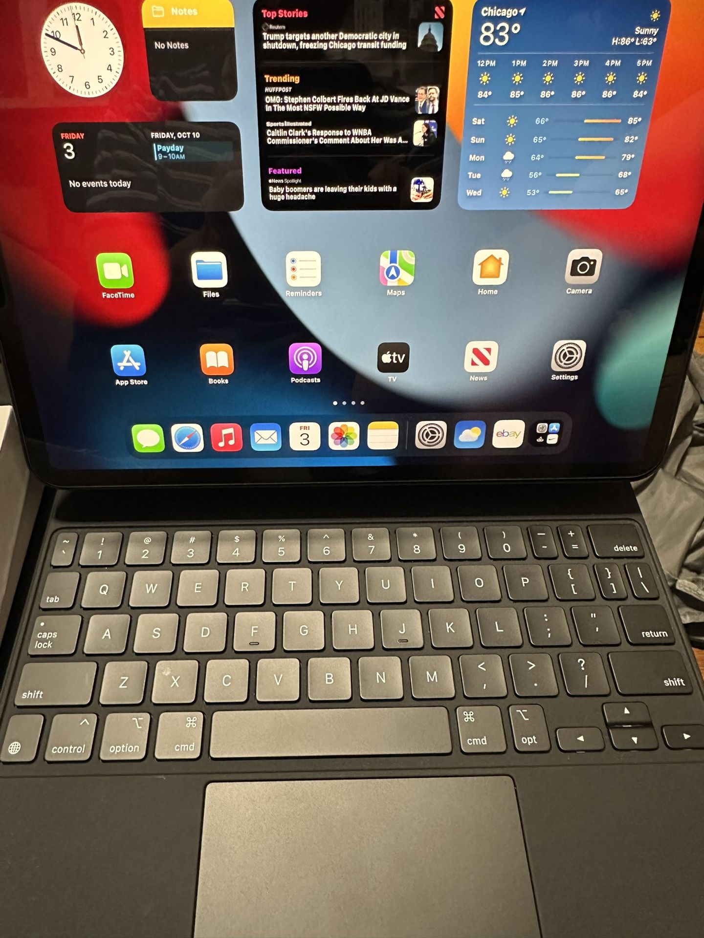 iPad Pro 3rd Gen 11in Unlocked 256gb