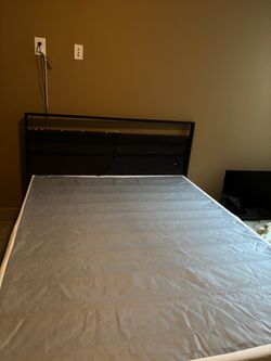 Moving sale - Queen box spring and Bed frame