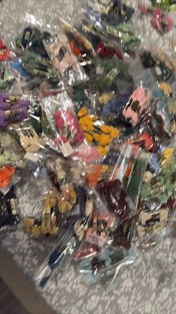 DMC embroidering floss more then 650 pieces 50