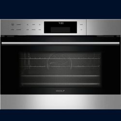 Wolf 24" E Series Stainless Steel Steam Wall Oven New