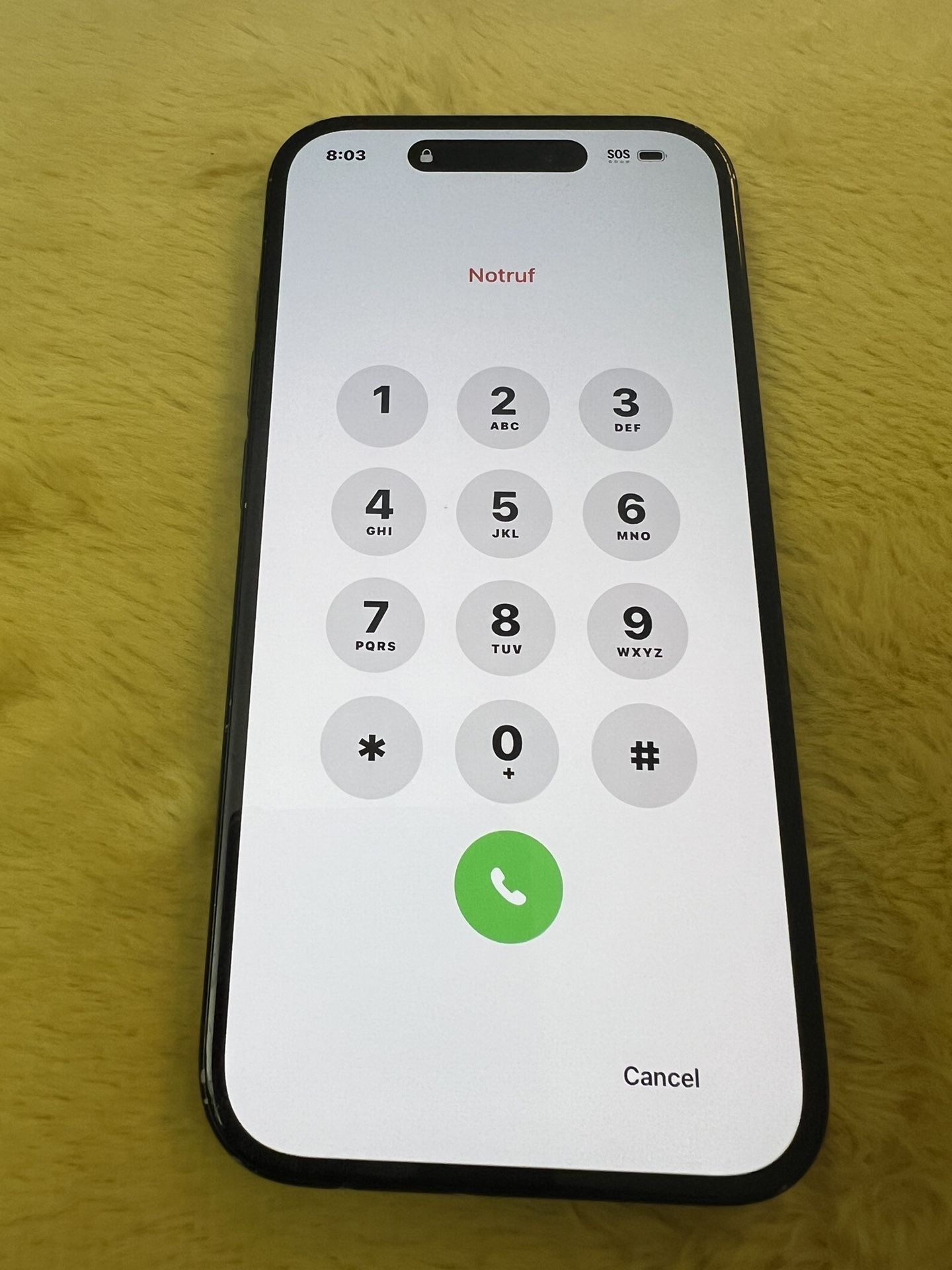 iPhone 15 - 128GB, Black A2846 iCloud locked for Parts Only