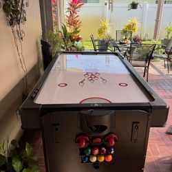 87" Multi Game Table Pool & Air Hockey 