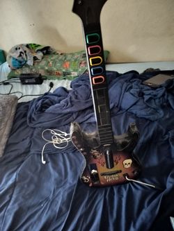 Guitar hero guitar for Wii