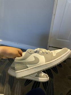 WMNS JORDAN 1 LOW 'WHITE WOLF GREY'
