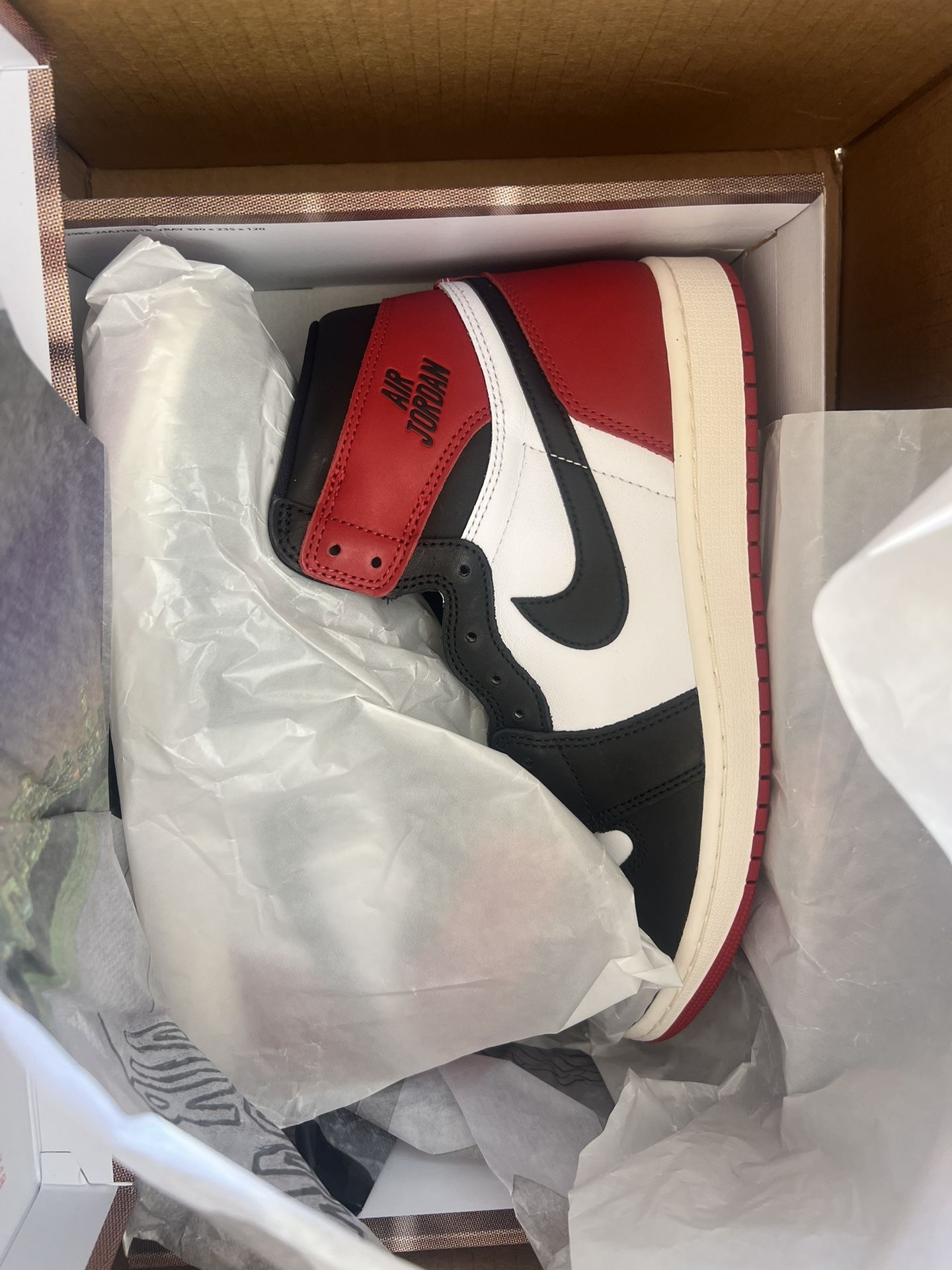 Jordan 1 Black Toe