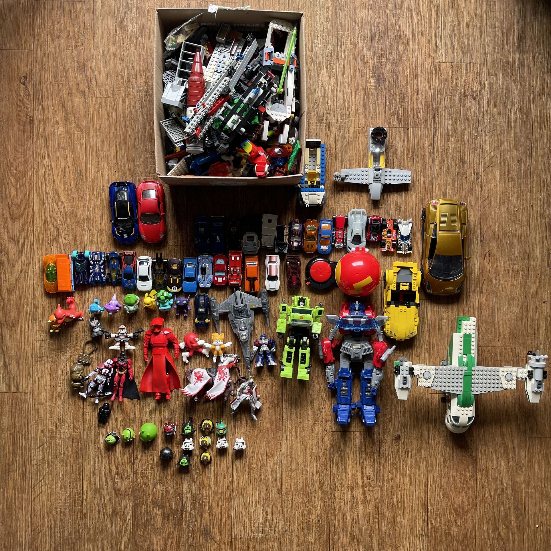Toys Lot Pokemon Star Wars Angry Birds Legos