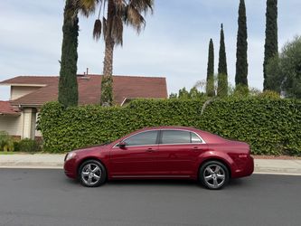 Chevrolet Malibu Red 4-Door Sedan