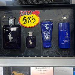 Polo Ralph Lauren Blue Gift Set De Perfumes Para Hombres Regalos Para Hombres 