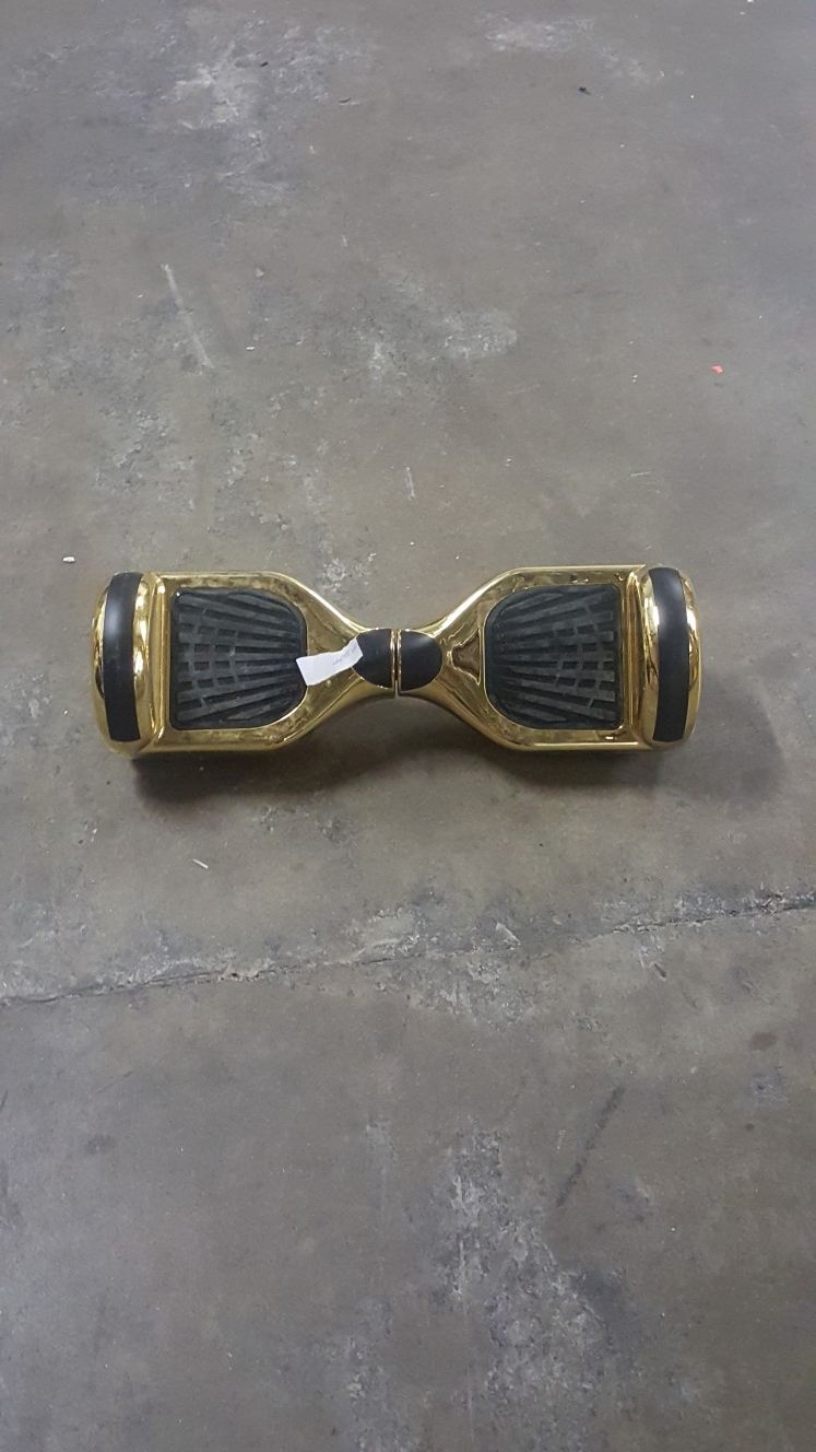 Refurbished hoverboard with led on top