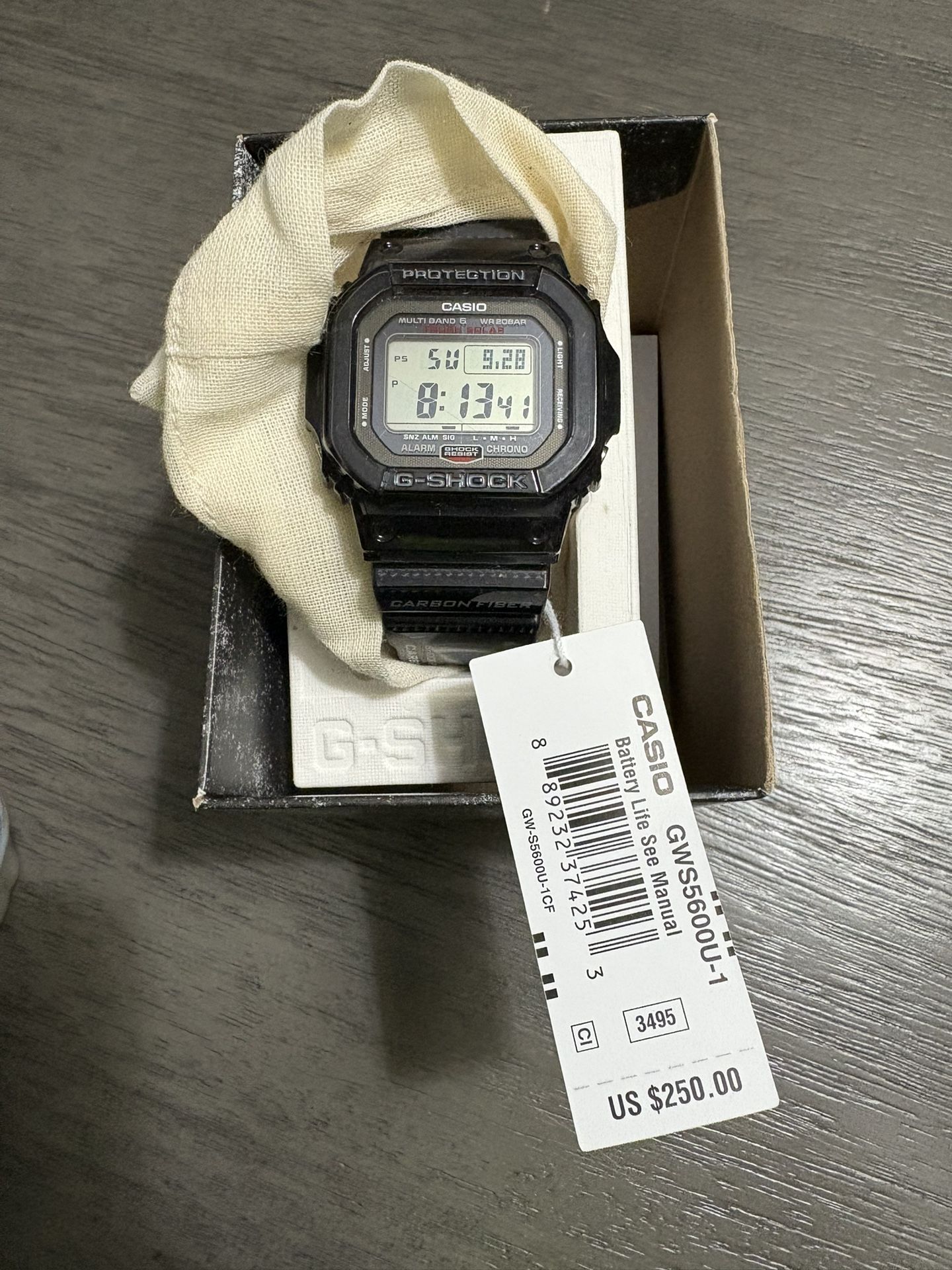 Casio GWS5600U-1CF