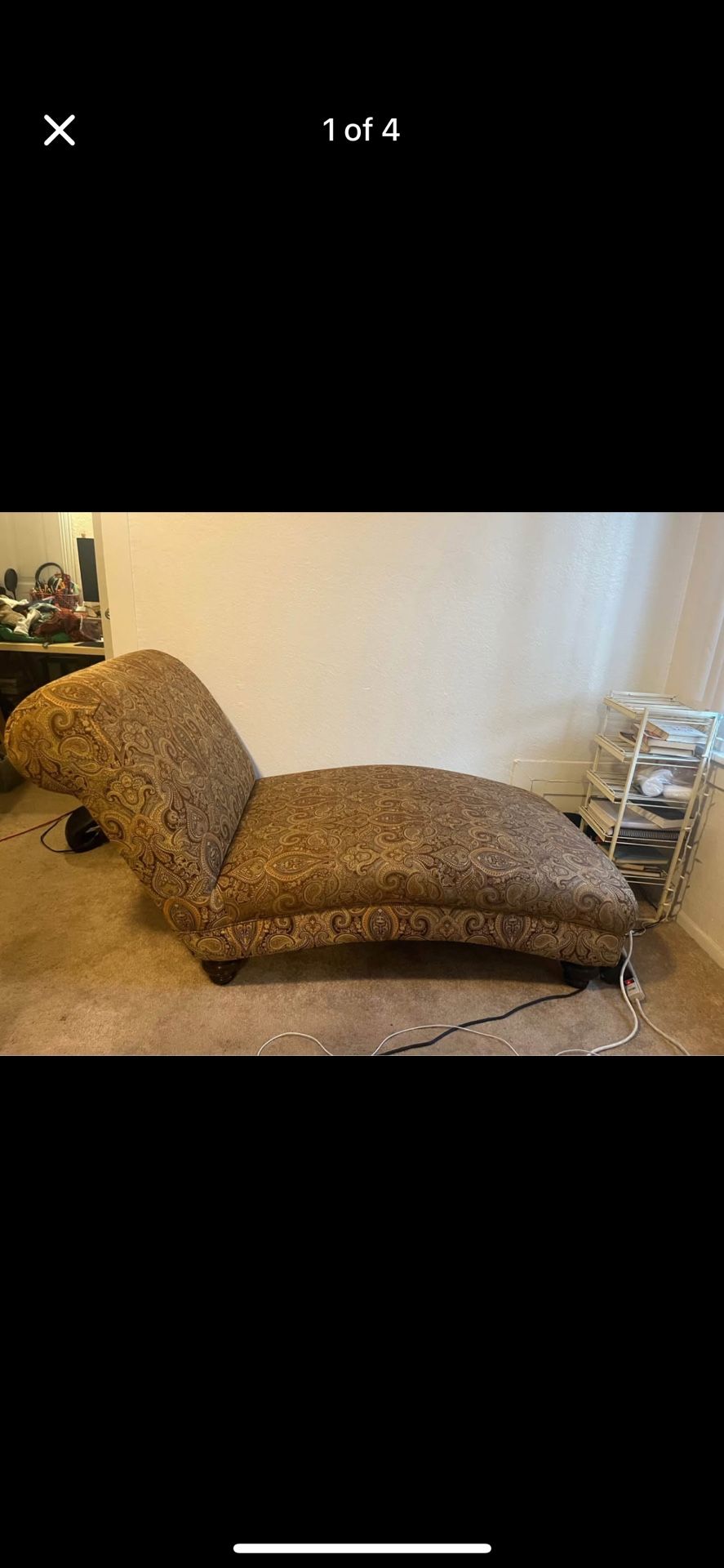 Paisley Chaise Lounger
