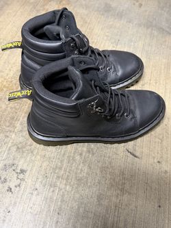 Dr. Martens Black Leather Boots Women’s 10