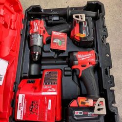 Milwaukee M18 Impact & Hammer Drill Fuel Brushless $360 