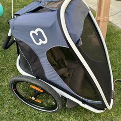Hamax Outback One Seat Reclining Multi-Sport Child Bike Trailer/Stroller/Jogger 