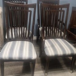 Four Dining Room Chairs 