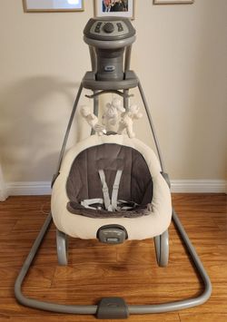 Graco DuetSoothe LX Baby Swing & Rocker – Used, Great Condition