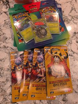One piece & phantasmal flames pokemon trade for 30th