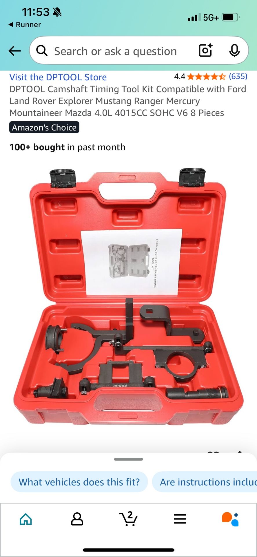ford timing tool kit B07TCM9TH