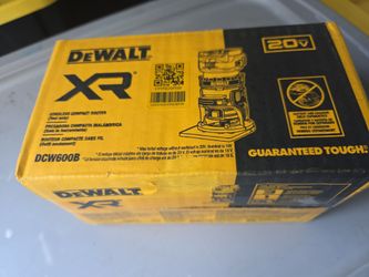 DEWALT 20VMAX XR BRUSHLESS CORDLESS COMPACT ROUTER (TOOL ONLY)