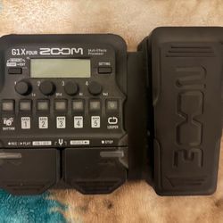 Zoom G1X Four Multi Effects Pedal