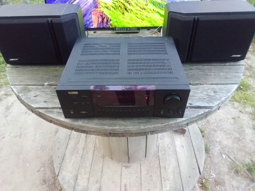 200 WATTS KLH STEREO RECEIVER R3100 & BOSE 201 SERIES IV SPEAKERS $250 FINAL PRICE 