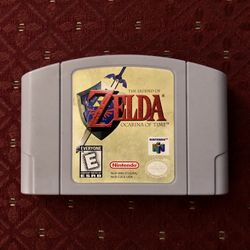 Legend Of Zelda: Ocarina Of Time Nintendo 64 Game Cassette