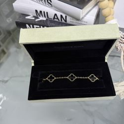 V C & A Black Bracelet 