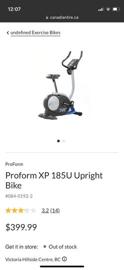 Proform xp 185 2025 u exercise bike manual