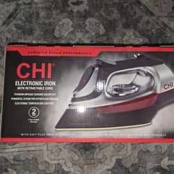 Chi Electronic Iron with Retractable Cord