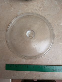 Pyrex 8" Glass Lid Round